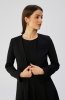 Stylove S368 krótka marynarka bez zapięcia czarna 